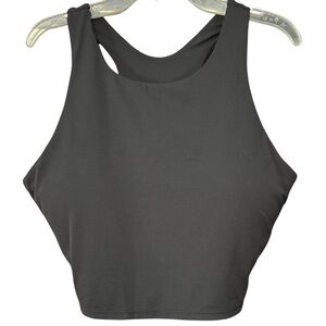 Prana Black Racerback Crop Tank | Yoga Stretch Top